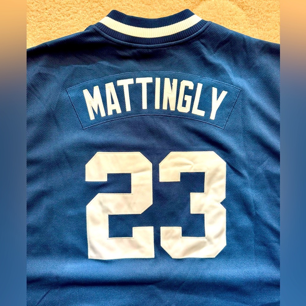 NWOT- Nike Cooperstown NY Yankees Don Mattingly Quarter Zip Pullover Size XXL